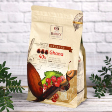 Шоколад молочный 40%, Cacao Barry Ghana (Франция), 100 гр