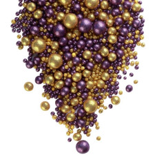 Драже "Блеск (Золото, фиолетовый) №715", 50 гр