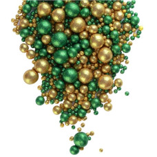 Драже "Блеск (Золото, зеленый) №716", 50 гр