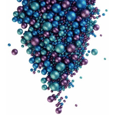 Драже "Блеск (Синий, голубой, фиолетовый) №734", 50 гр