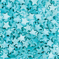 Посыпка "Звёзды голубые перламутровые", 50 гр