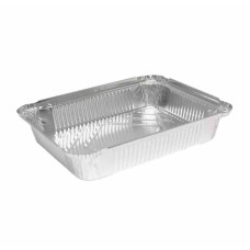 Форма алюминиевая прямоугольная L-край 218х156х38 мм, 880 мл