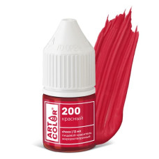 Краситель гелевый жирорастворимый Art Color choco Красный, 12 мл