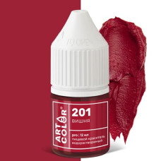 Краситель гелевый водорастворимый Art Color Pro Вишня, 12 мл