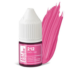 Краситель гелевый жирорастворимый Art Color choco Бабл гам, 12 мл