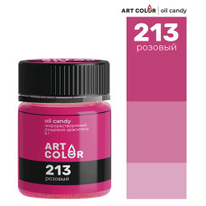 Краситель сухой жирорастворимый Art Color Oil Candy Розовый, 5 гр