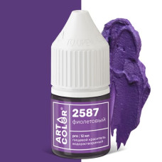 Краситель гелевый водорастворимый Art Color Pro Фиолетовый, 12 мл