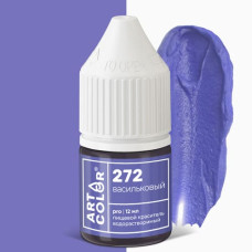 Краситель гелевый водорастворимый Art Color Pro Васильковый, 12 мл