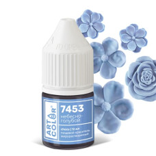 Краситель гелевый жирорастворимый Art Color choco Небесно-голубой, 12 мл