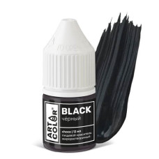 Краситель гелевый жирорастворимый Art Color choco Чёрный, 12 мл