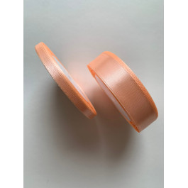 Атласная лента №07 "Нежно-персиковый"