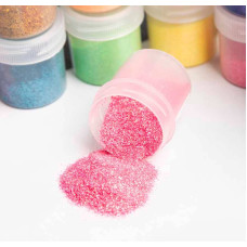 Блёстки декоративные "Ярко-розовый" 10 гр.