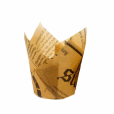 Форма бумажная ТЮЛЬПАН Крафт газета, 50*80 мм