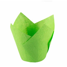 Форма бумажная ТЮЛЬПАН Зеленый, 50*80 мм