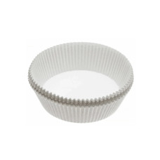 Форма бумажная круглая 10А (белая), 80*25 мм, 50 шт.