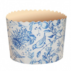 Форма бумажная для кулича "ФАРФОР" 110х85 мм