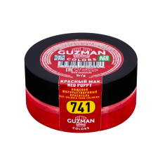Жирорастворимый краситель Guzman Красный мак, 5 гр