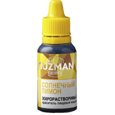 Краситель гелевый жирорастворимый Guzman "Солнечный лимон", 15 гр