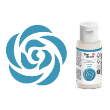 Гелевый жирорастворимый краситель "Синий" Top Decor, 25 гр