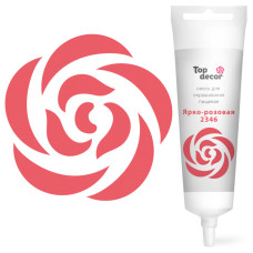 Жидкий краситель "Ярко-розовый" Top Decor, 100 гр