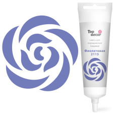 Жидкий краситель "Фиолетовый" Top Decor, 100 гр