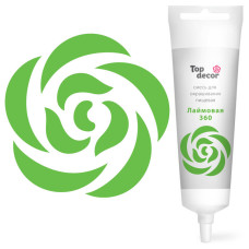 Жидкий краситель "Лаймовый" Top Decor, 100 гр