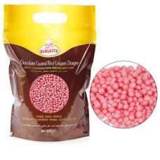 Украшение шоколадное шарики КРИСПИ, малина