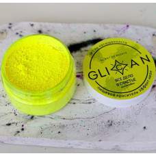 Пищевой краситель неоновый Glican "Всё дело в счастье" (жёлтый), 5 гр