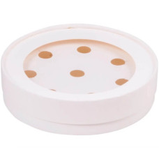 Коробка для конфет круглая с окном диам. 16,5 см выс. 3,5 см (8) (белая) Коробка для конфет круглая с окном диам. 16,5 см выс. 3,5 см (8) (белая)