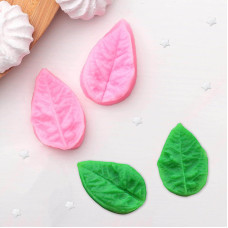 Молд 2 части "Лист гортензии"