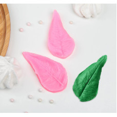 Молд 2 части "Лист длинный"