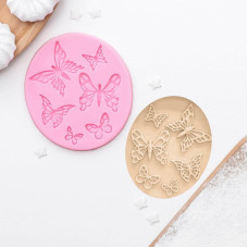 Молд "Шесть бабочек"