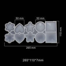 Форма "Микс узоров", 10 ячеек