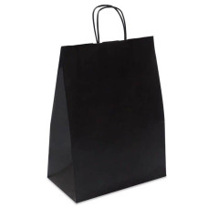 Пакет бумажный с кручеными ручками 260*150*350 мм 